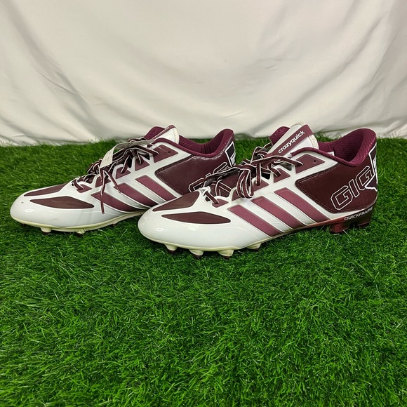 adidas Other - NWT Adidas Texas A&M CrazyQuick L Mens Size 13.5 Maroon White Football Cleats